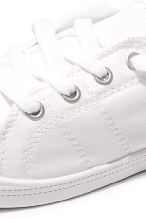 Women Slip On Canvas Sneaker Low Top Casual Walking Shoes Classic Comfort Flat Fashion Sneakers