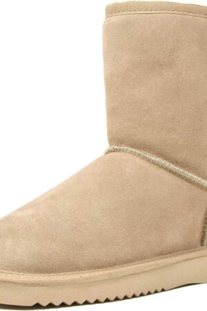 Women  Mid Calf Winter Snow Boots