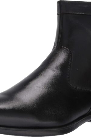 Men's  Plain Toe Zip Boot Fashion