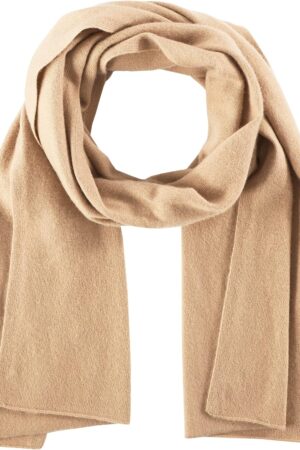 womens Boiled Cashmere Clean Edge Knit Scarf